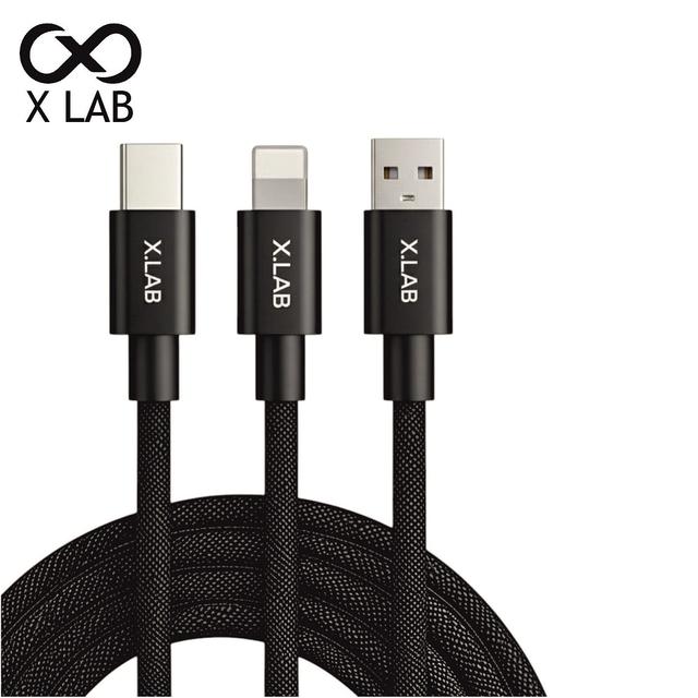 XLAB 充電傳輸編織線 1