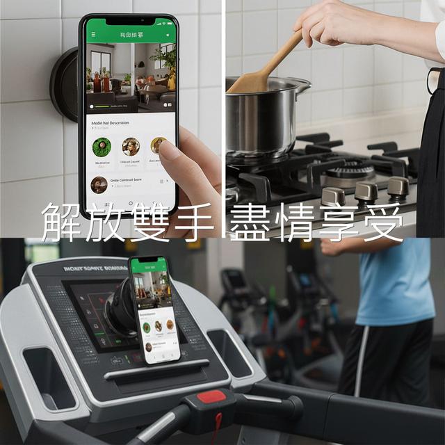 XLAB 真空吸附磁吸手機架 4